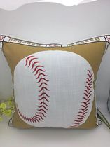 Model room home furnishing pillow cushion bag American boy room modern cartoon baseball pillow
