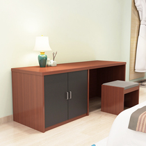 Customized hotel furniture hotel guest room hotel apartment TV cabinet computer desk luggage rack writing desk combination full set