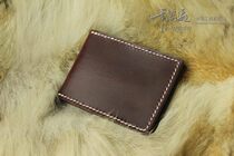 Drivers license Driving license Driving license holster Brown first layer oil wax cowhide handmade customization