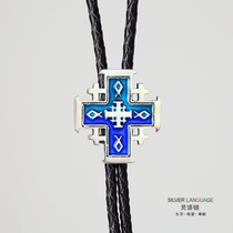 Christian gift cross sweater chain long necklace neck Korean version shirt Poirot simple men and women fashion ornaments