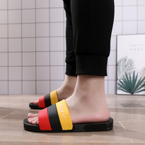 Breathable student non-slip plastic lined slippers casual thick bottom massage Summer mens and womens bathroom Fashion interior
