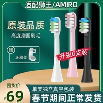 Adapted to LION Lion King SMARTKEY electric toothbrush head LSK01 to replace AMIRO vitality AFE002ADC003
