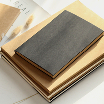 Retro white inner page notepad A4 kraft paper book super thick blank drawing book 32K sketchbook 16k sketchbook