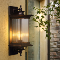 Outdoor wall lamp modern Chinese LED water resistant lamp simple aisle stairlightsVilla wall balcony lampsWall balcony