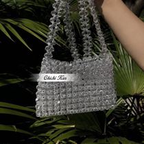 chichikivi handmade imported beads portable fairy air holiday bag beads small satchel bag