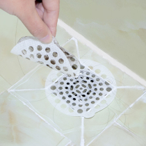 Floor drain sticker filter Sewer filter Bathroom anti-hair hair filter Disposable floor drain sticker