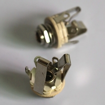 Active pickups with electric guitar jack jack Stereo guitar bass output socket interface All copper