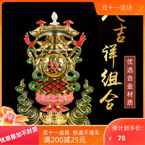 Tibetan Buddhism Eight Jixiang Pendings Auspicious Eight Treasures Tantric Buddhism Painted Eight Jixiang Collection