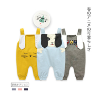 Baby pants summer childrens straps 0135 years old 2019 new summer cartoon men and women baby straps thin