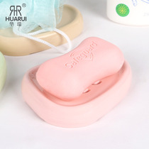 Chinese toilet Bathroom Plastic drain soap box without cover Face washing laundry soap rack Shelf Large soap holder