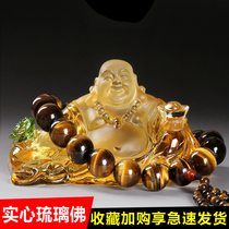 Car interior ornaments glazed Buddha Red Flag car perfume interior creative personality interior decoration supplies Daquan men