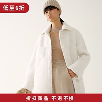 MADDEINAM 2021 NEW LAMB SUEDE TEXTURE FINE CREATY SHIRT VERSION SUEDE JACKET WOMAN