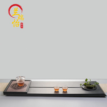 LAREEY Chinese-style Ukongfu tea plate Kung fu tea set lightly luxurious household whole tea table large tea sea cup