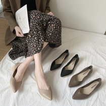 Day Series Fashion Light Mouth Pointed Rain Shoes Non-slip Waterproof Kitchen Rubber Shoes Outwear Slop Heel Waterproof Shoes Jelly Shoes Single Shoes