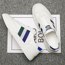 Hong Kong Tide Cards 2022 Summer New Internet Red Base Small White Shoes Korean Version Men 100 Hitch Breathable Sail Cloth Shoes Board Shoes