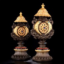 Puxian wish exquisite alloy combination eight auspicious ornaments Buddhist supplies tantric instruments home Buddha