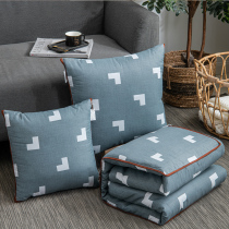 Winter pillow quilt dual-purpose car thickened car pillow office multifunctional two-in-one nap blanket