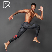 Flying fish future swimming trunks mens nine-point long legs fashion quick-drying seven-point professional sports fitness diving swimming trunks