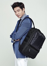 66Q*08001 Multi-dimensional pocket Korean version casual 15 inch computer bag shoulder bag briefcase messenger bag school bag