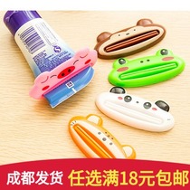 Korean Cartoon Animal Styling Miller Single Dress Creativity Cute Manual Squeeze Wash Face Milk Toothpaste Squeezer