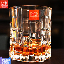 Italian import RCR crystal glass whisky wine glass of wine glass Juice Beer Cockerel