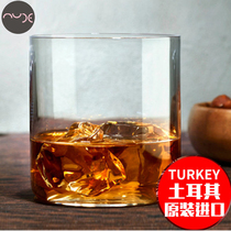 Turkey Imported Crystal Glass Milk Juice Water Glass Whisky Cup Engraved Water Glass Spirits Glass Home