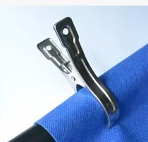Wedding stainless steel clipped large medium size small clamp socks clothed clothes clip windproof clip single