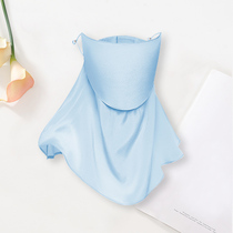 Shanghai Story Summer Sunscreen Genuine Silk Mask Face Cover Running Bike breathable washable Anti-UV mask thin