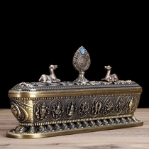 Yuantong Buddha has Tibetan-style Tantric Eight Jixiang Croom Line incense burner Indoor aromatherapy burner household incense for Buddha incense burner