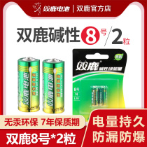 Shuanglu No. 8 LR1 N AM5 alkaline 1 5v 15A 910A car small warp wheel special battery 15v warp barrel gold method 8 car Light brand smart