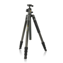 Jingjia VEO 264CB central axis Quick Flip portable carbon fiber reflexed travel tripod gimbal set