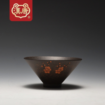 Han and Tang tea set Douqi Cup purple sand single Cup handmade master cup tea cup raw mining kung fu tea set small tea cup