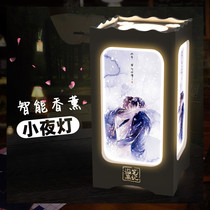 Tomb notes little brother Zhang Qiling Wu Xie animation two-dimensional surrounding carved table lamp Valentines Day birthday gift