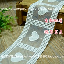 New handmade diy clothing accessories Korean 1182896 milk silk mesh home decoration lace lace width 8m