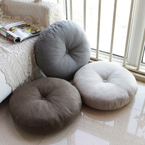 Cotton and linen art futon cushion thickened tatami yoga bay window teahouse clubhouse cushion Balcony bay window cushion