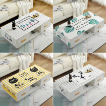 Polyester Tea Table Table Cloth Modern Minimalist Wind Cloth Art Home Textile Rectangular Dust-Proof Splash Water Geb