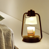 Hot-melt lamp melting candle lamp dimming bedroom headboard atmosphere table lamp retro industrial wind heating fragrant candle melt wax lamp