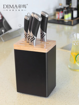 Kitchen knife holder Knife holder Kitchen knife storage shelf Kitchen supplies Household creative floor-to-ceiling plug-in tool storage rack