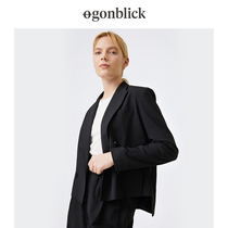 Nordic Moment Superior Sense Suit Jacket Woman Han Version Loose Design Sensation Little West Suit Fall New Summer