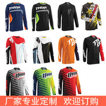 Thor Thunder speed surrender riding suit Summer long sleeve top mens outdoor motocross motorcycle riding racing suit