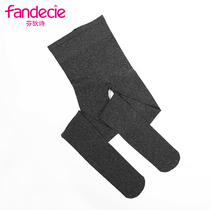 Fendish comfortable leggings autumn pants womens micro-elastic simple solid color thin slim leggings women FDP0060