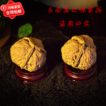 Xinwen play wild old iron walnuts three-sided lingers