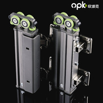 OPEC Sail No. 1 Multiple folding door pulley double fan ceiling pulley track folding hanging door wheel