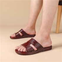 Slippers Mens Home Summer Indoor Home Bathroom Bath Anti Slip Wear Resistant Plastic Mens Home Deodorized Sandals