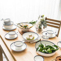 Clear Barn Pick Up Missing Day Style NICE NICE CERAMIC SOUP RICE BOWL FRUIT SALAD BOWL CUTLERY HOUSEHOLD SOUP PLATE SINGLE