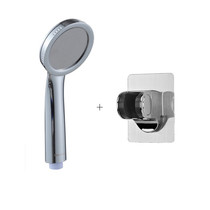 Punch-free shower shower stand suction disc adjustable bathroom shower head water sprinkler head fixed base