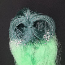 Three-layer sink net crucian carp adhesive mesh wire mesh 1 5 meters two fingers 100 meters 0 2 silk round lead foot hanging fish net fishing net