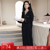 Modal shirt nightgown women Spring Autumn Winter sexy large size long knee home wear with chest pad 2021 New