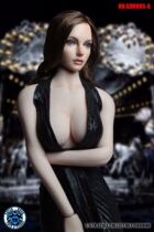 Spot 1 6 female soldiers head carving SDH005 European and American beauty head carving hair transplant ABC three spot