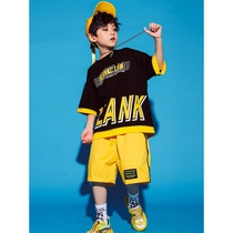Beran Senma Children's Street Dance Tide Suit Boys Tide Suit Suit Summer Hip Hop Show Show Clothes hiph